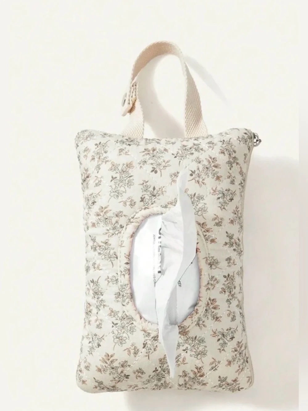 Floral Tissue/Wet Wipes Holder